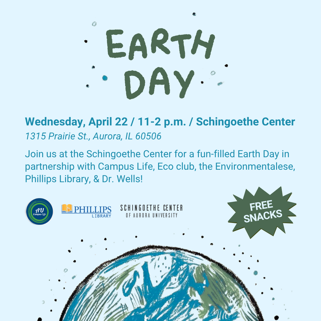 Earth Day: April 22 from 11 am - 2 pm